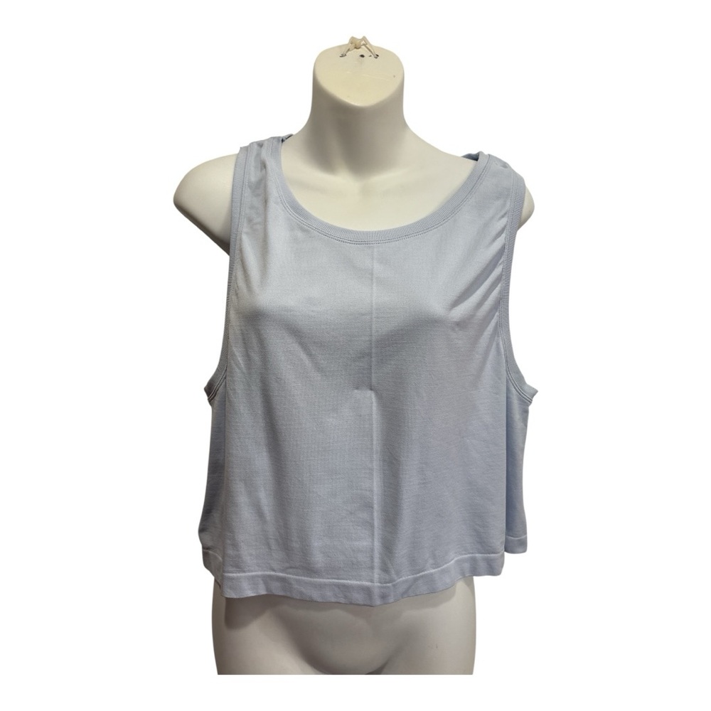 Harmony Balance Blue Women's Tank Top in size medium